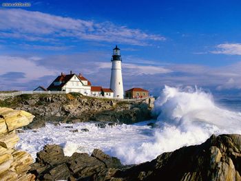 Portland Head Light Cape Elizabeth Maine screenshot