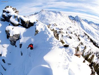 Powder Creek Purcell Mountains British Columbia Canada screenshot