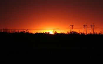 Powerline Sunset screenshot