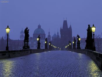 Prague At Dusk, Czech Republic screenshot