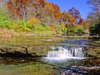 Prairie Creek Falls In Autumn, Will County, Illinois screenshot