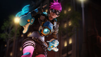 Punk Tracer Overwatch 5K screenshot