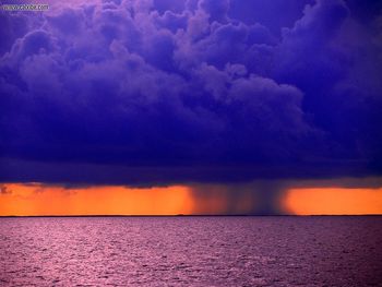 Rain Storm Over Belize screenshot