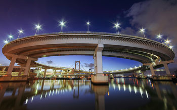 Rainbow Bridge Tokyo Japan screenshot