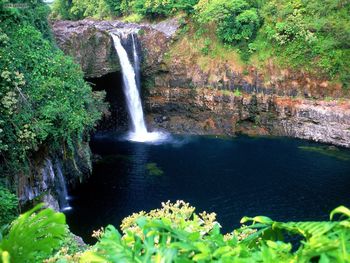 Rainbow Falls Big Island Hawaii screenshot