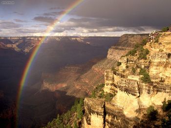Rainbow Mist Grand Canyon Arizona screenshot
