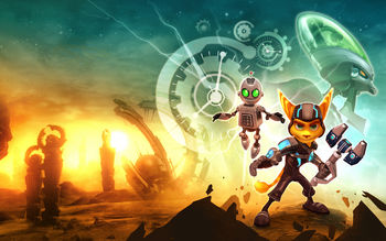 Ratchet & Clank Future A Crack in Time Game screenshot