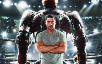 Real Steel Hugh Jackman screenshot