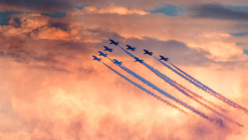 Red Arrows Air Show 5K screenshot