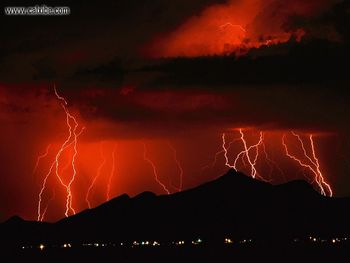 Red Lightning Storm screenshot