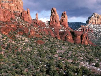 Red Rock Spires Sedona Arizona screenshot