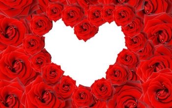 Red Roses & Love Heart screenshot