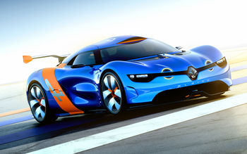 Renault Alpine Concept Car screenshot