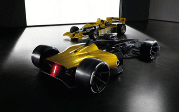 Renault RS 2027 Vision Concept F1 Car 4K screenshot