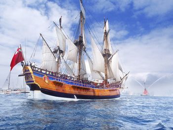 Replica of Endeavour on Sydney Harbor screenshot