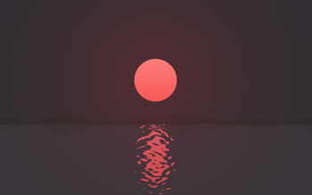 Ripple Sunset 4K screenshot