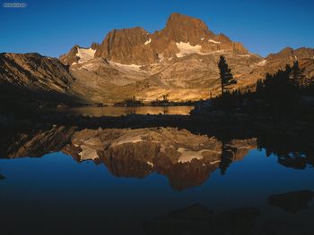 Ritter Range And Garnet Lake Ansel Adams Wilderness California screenshot