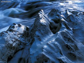River Sculpted Rocks, Lower Rogue River, Oregon screenshot