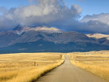 Road On The Montana Plains, Near Glacier National Park, Montana screenshot