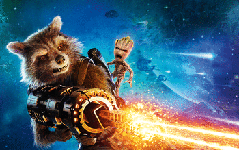 Rocket Guardians of the Galaxy Vol 2  4K 8K screenshot