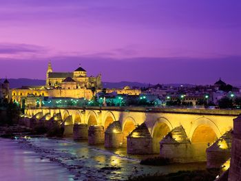 Roman Bridge Guadalquivir River Spain screenshot