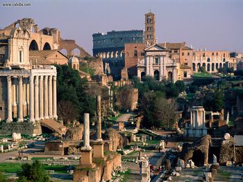 Roman Forum Rome Italy screenshot
