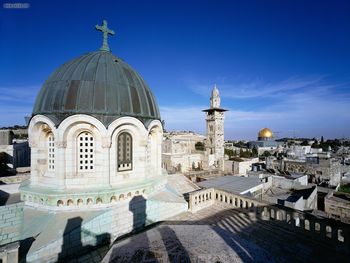 Rooftop View Of Old City Jerusalem screenshot