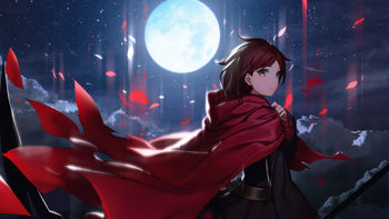 Ruby Rose RWBY 4K screenshot