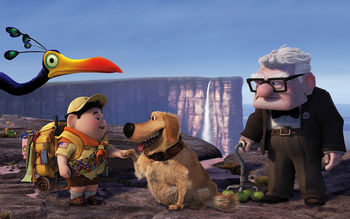 Russell Dug Carl Fredricksen in Pixar