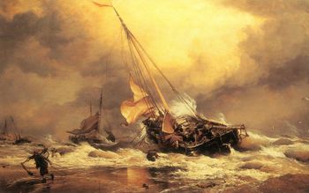 S Cooke - North Sea Breeze On The Dutch Coast screenshot