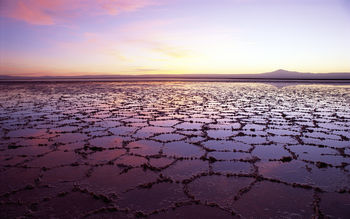 Salt Lake in Chile screenshot