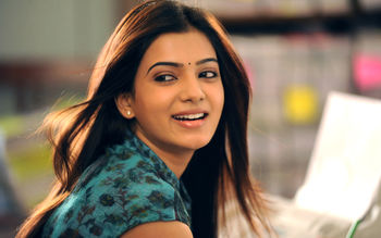 Samantha in Eega Movie screenshot