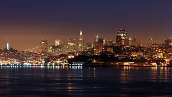 San Francisco Skyline At Night screenshot