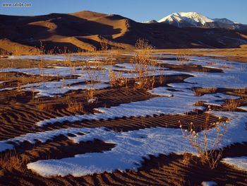 Sangre De Cristo Mountains Great Sand Dunes National Monument Colorado screenshot