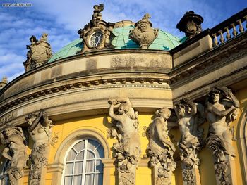 Sanssouci Palace Potsdam Germany screenshot