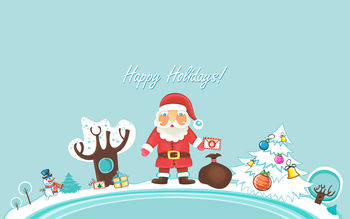 Santa Claus Happy Holidays screenshot