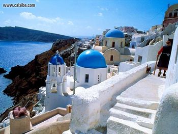 Santorini Cyclades Islands Greece screenshot