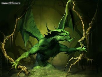 Sci Fi Fan Rico Holmes Green Swamp Dragon screenshot