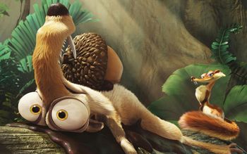 Scrat in Ice Age 3 screenshot