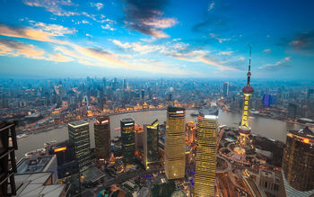 Shanghai Sunset screenshot
