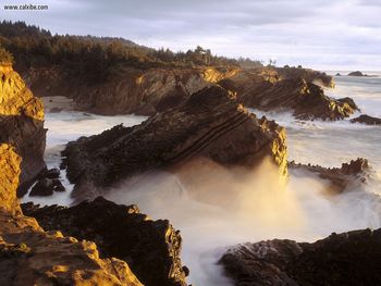 Shore Acres State Park Coos County Oregon screenshot