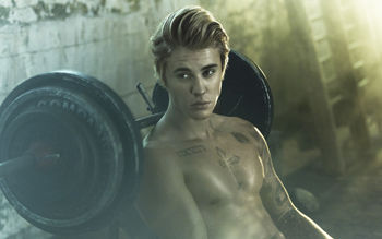Singer Justin Bieber screenshot