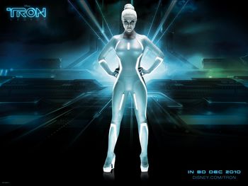 Siren in Tron Legacy screenshot