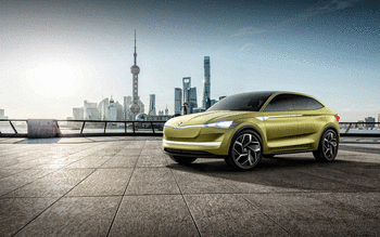 Skoda Vision E Concept 4K screenshot