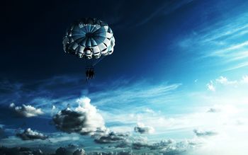 Sky Parachuting screenshot