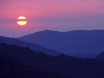 Smoky Mountain Sunset, From Morton Overlook, Tennessee screenshot