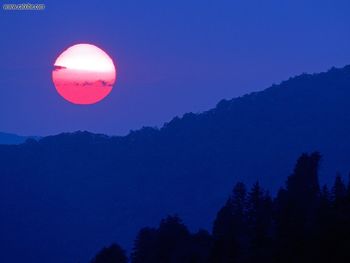 Smoky Mountain Sunset Tennessee screenshot