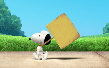 Snoopy The Peanuts Movie screenshot