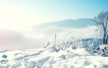 Snow Winter Mountains screenshot