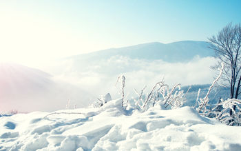 Snow Winter Mountains screenshot